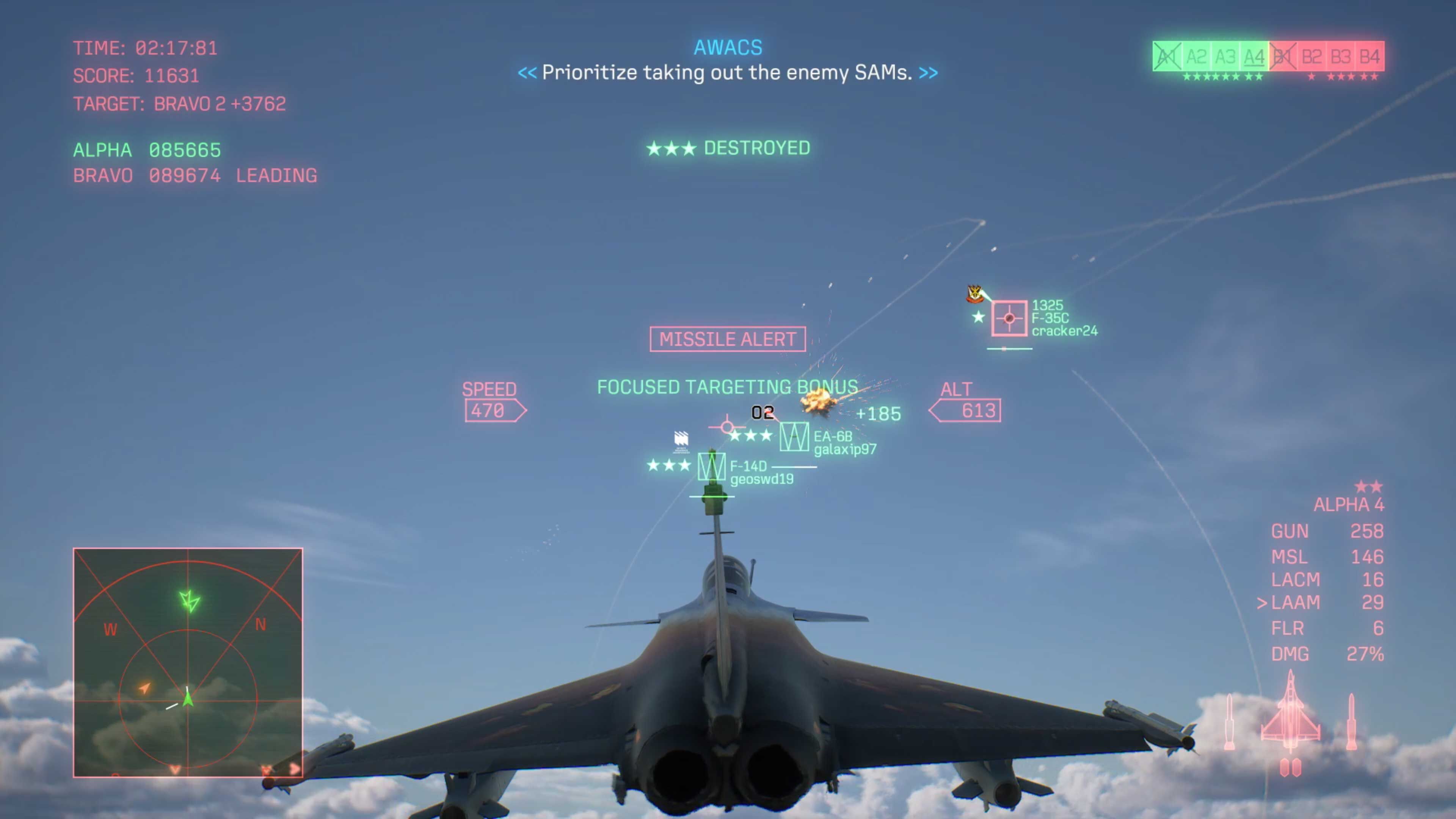 『エースコンバット8』オンラインモードの情報が公開。4人チーム×2によるPvE、4人チーム2組が敵対するPvPvEなど