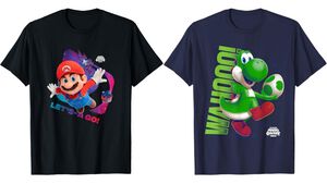 映画『ザ・スーパーマリオギャラクシー・ムービー』TシャツがAmazonスマイルセールでお買い得。マリオ、ヨッシーなどおなじみの顔ぶれがずらり