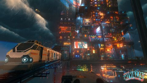 ジャンクなサイバーパンク屋台のオヤジになれる都市生活シム『Nivalis』はPCで2025年春配信へ