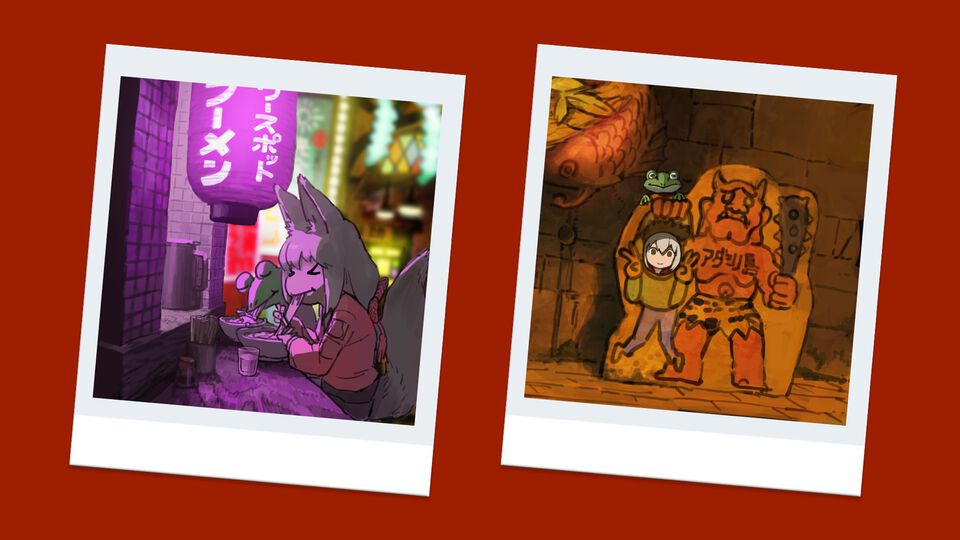 『アンリアルライフ』のroom6がTGS2026に出展。『狐ト蛙ノ旅』最新試遊版をプレイすると“アダシノ島の想い出写真カード”がもらえる。『ドーナツの穴』イベント特別バージョンもアリ！