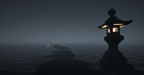 『黄泉園』水没した日本庭園が舞台の海洋恐怖症ホラー。静謐な美しさの中に漂う違和感、水面下に潜む“何か”の気配を描くトレーラーが初公開
