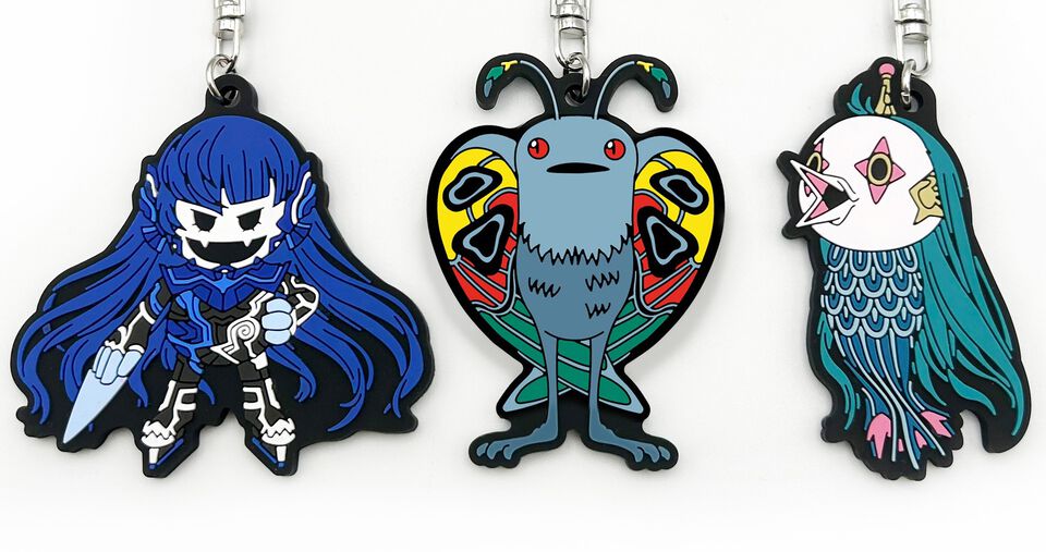 『真・女神転生V Vengeance』ナホビホ、モスマン、アマビエのラバーキーホルダーが登場。アトラスDショップにて予約開始