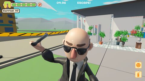 『VERY IMPORTANT NEEDS』壁抜けや透明化、強フィジカルで暴れるカオスなマルチ系強盗アクション。物を根こそぎ奪い生計を立てる盗み暮らし