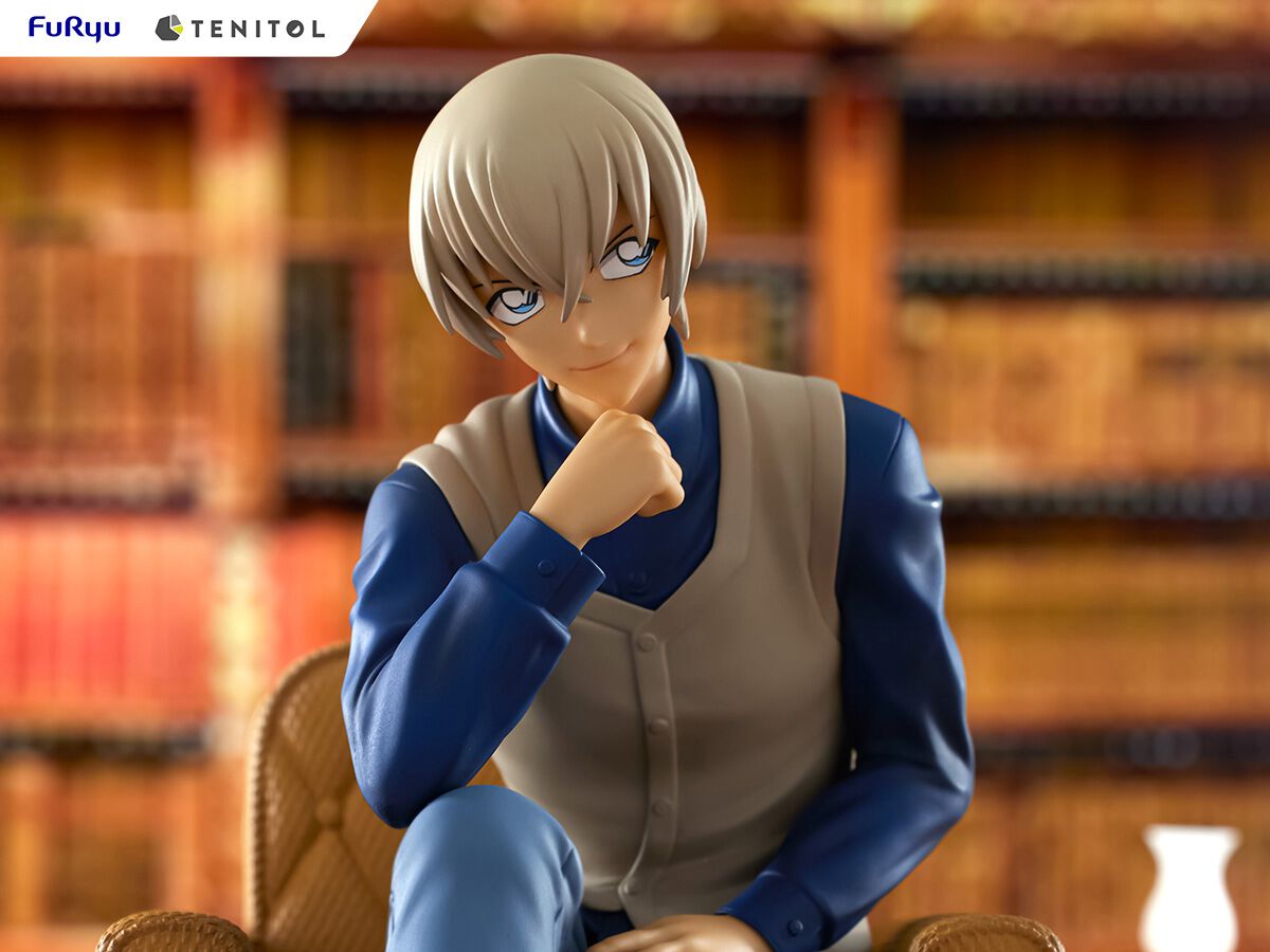 名探偵コナン』安室透がTENITOLシリーズよりフィギュア化。ソファーに 