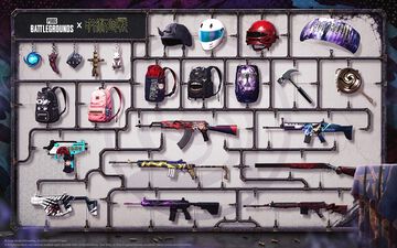 【PUBG × 呪術廻戦】コラボの詳細が判明。虎杖悠仁や五条悟をモチーフにした限定コスチュームや武器スキンが9/10より登場。ゲーム内イベントも開催