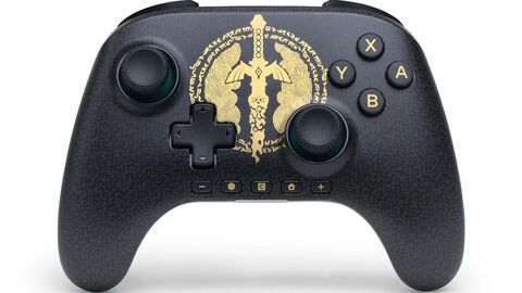 『ゼルダの伝説 ティアキン』Switch2用コントローラーが新登場。朽ちたマスターソードをデザイン、背面の割り当てボタンも搭載【10月9日発売】