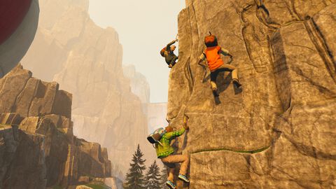 『Sunset Summit』最大8人で挑める老人ドタバタ登山ゲームが配信開始。高齢者一団が日没までのタイムリミットで登頂を目指す