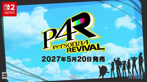 Switch2版『ペルソナ4 リバイバル』が2027年5月20日に発売決定。『P4G』のフルリメイク作【Nintendo Direct 2026.9.9】