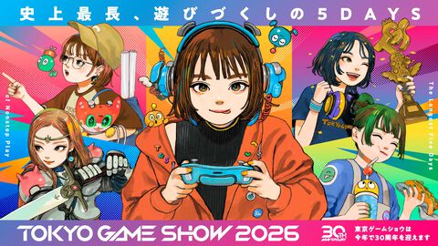 東京ゲームショウ2026は史上最長の5日間！最新ゲームの試遊から熱狂のステージ、配布グッズまで、各ブースの見どころを徹底ガイド【先出し週刊ファミ通】