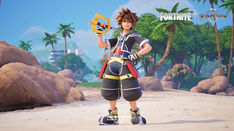 『フォートナイト』についにソラが来る！ 『キングダムハーツ』コラボが今週からスタート。動画には『II』のときのソラの姿が