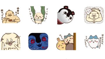映画『ちいかわ 人魚の島のひみつ』LINEスタンプが発売。横から顔を出すセイレーン、ハチワレ「なんとかなれーッ!!」など名シーンずらり【煮付けもある】