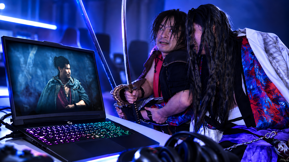 『鬼武者』を試遊していたら、リアル武蔵VS巌流を僕がコントローラーで操作することに!? Legionゲーミングノートの試遊気合入りすぎ【TGS2026】