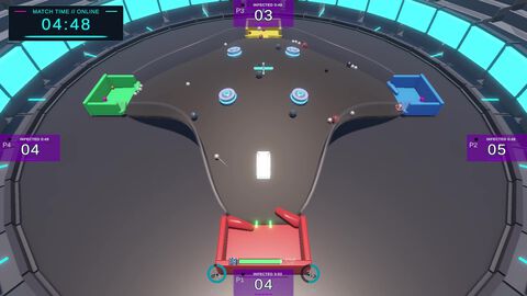ボールを相手のゴールにシュートする最大4人対戦アクション『超エキサイトボール』Steamページ公開。特殊ギミック盛りだくさんの超エキサイティングゲーム