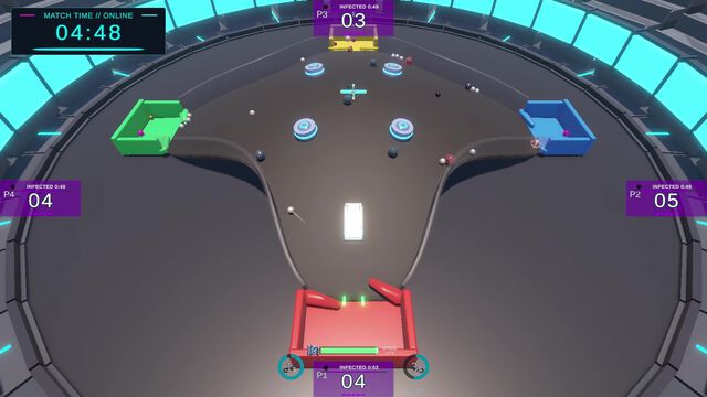 ボールを相手のゴールにシュートする最大4人対戦アクション『超エキサイトボール』Steamページ公開。特殊ギミック盛りだくさんの超エキサイティングゲーム