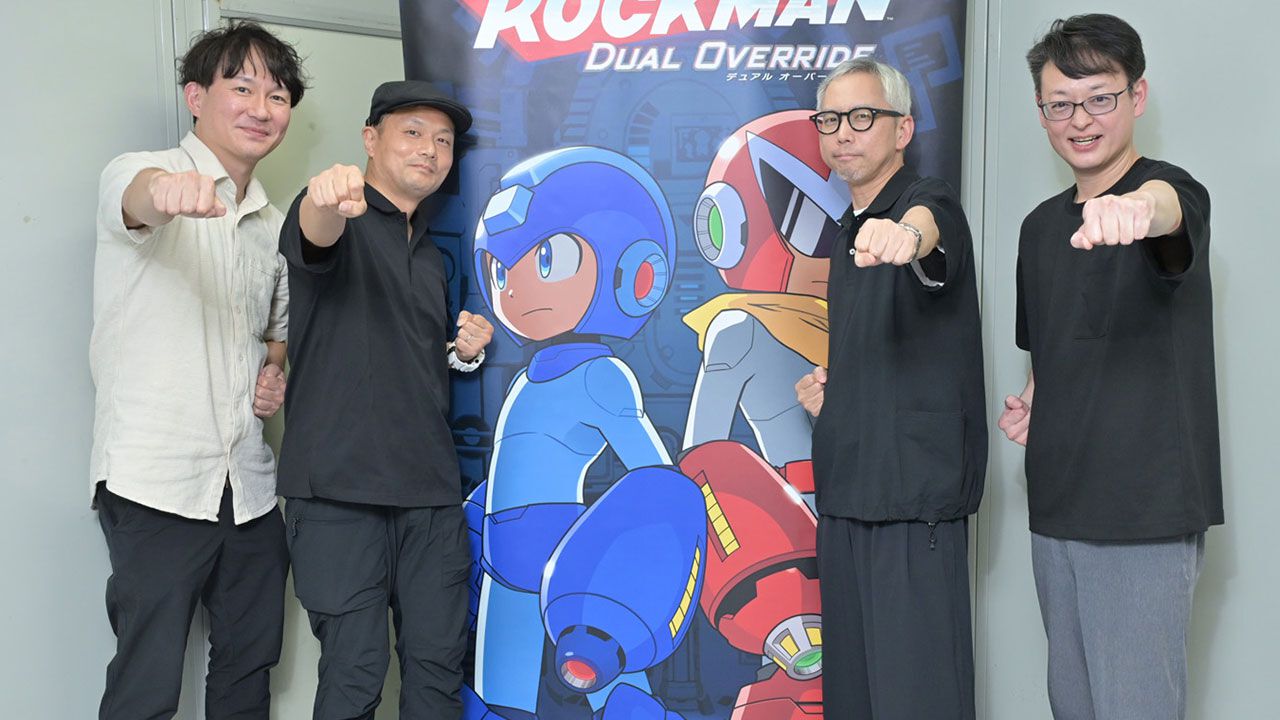 【ロックマン新作】オーバーライドの強化姿は「危機感を抱かせるデザイン」。ブルースの背中の“アレ”も訊いてみた。TGS2026スタッフインタビュー【デュアル オーバーライド】