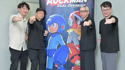 【ロックマン新作】オーバーライドの強化姿は「危機感を抱かせるデザイン」。ブルースの背中の“アレ”も訊いてみた。TGS2026スタッフインタビュー【デュアル オーバーライド】