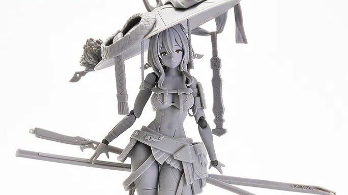 勝利の女神：NIKKE』figma 紅蓮の原型が公開。紅蓮の特徴的な