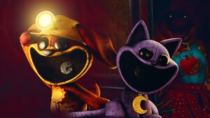 『ポピープレイタイム』の最大4人協力脱出ゲーム『Escape From Playtime』が10⽉21⽇発売。小さなおもちゃの視点で工場から生き延びる