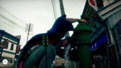 『ストレンジャー ザン ヘヴン』建物の中にも入れるし道端で水も飲める。路面電車にはひかれる。ゲーム実況者の牛沢さんの実機プレイで街の作り込みを堪能