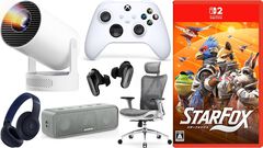 【Amazonタイムセール】家庭用プロジェクターが40%オフで7585円。『スターフォックス』は31%オフ、Xboxワイヤレスコントローラーもお得