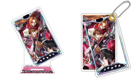 『ペルソナ5X』汐見琴音のゲーム実装を記念した新作グッズが登場。アクスタ、アクリルスライドキーホルダー、スクエア缶バッジなど