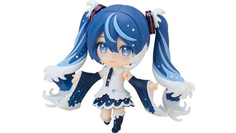 【初音ミク×葛飾北斎】ねんどろいどが予約受付中。ツインテールや袖で浮世絵の大波を再現、オプションパーツとして筆も付属