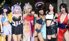 【TGS2026】『バニーガーデン2』エリサ、凜、『プラグマタ』ディアナ、『スト6』不知火舞に『ブルアカ』水着カズサまで……ゲームキャラに扮したコスプレイヤーが大集結