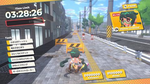 『ふまんぐーる』“遅刻すると死ぬ”呪いにかかった少女の通学アクション体験版が10月8日配信。ランゲームや着せ替えをプレイ可能。ストレス過多でバケモノも出現