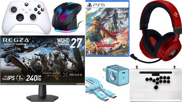 【Amazonタイムセール】REGZAゲーミングモニターが38%オフ。『ドラクエ1＆2』リメイクや『エヴァ』2号機ゲーミングヘッドセットもお買い得