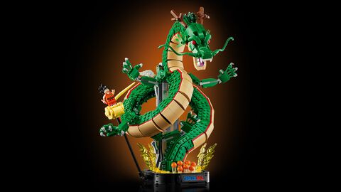『ドラゴンボール』孫悟空＆神龍がレゴブロックで登場、11月4日に発売。7つのドラゴンボールから神龍が現れる名シーンを再現