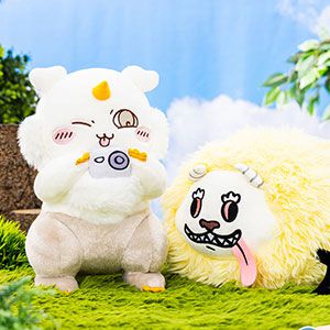 【ちいかわ】“あのこ”と“でかつよ”のBIGぬいぐるみが新登場！