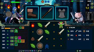 『魔法使いの従者 SweetWitch』スロットを回して戦うローグライクスピニングRPG、ゲームオーバーでストーリーが進む。Switchで10月1日に発売