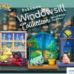 窓際でくつろぐポケモンたちが可愛い！『ポケモン』のミニインテリアフィギュアが予約受付中（10/19発売）