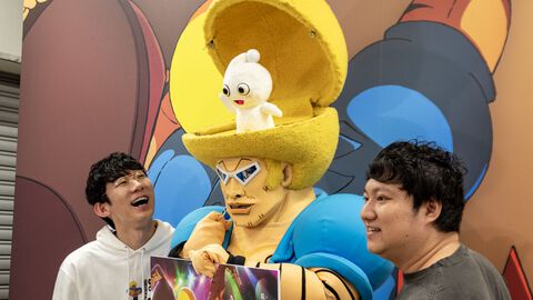 【ボーボボ展】ところ天の助に空いた穴を顔ハメ看板代わりにした日。「わけがわからない」に飲み込まれる『ボボボーボ・ボーボボ』の世界