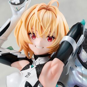 『楽園追放』ガブリエルがフィギュア化。柔らかなボディラインとジャケットのオーロラカラー塗装に注目