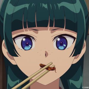 アニメ『薬屋のひとりごと』3期1話。花街の薬師の生活へと戻った猫猫。一方の壬氏は国を襲う災害の予兆に頭を悩ませていて…