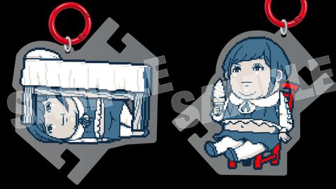 【ふとみー】『都市伝説解体センター』新グッズにぽっちゃりになったあざみーが突如登場。10月11日開催のピクセルアートパークにて先行販売