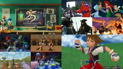 『キングダム ハーツ』シリーズ25周年を記念した特別映像が公開。ソラ、ドナルド、グーフィーといっしょに写真が撮れるフォトカードが当たるキャンペーンも開催