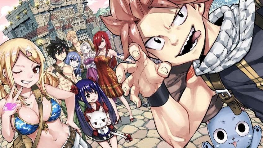 フェアリーテイル完全新作】お祭り騒ぎのルーシィとエルザらギルドの