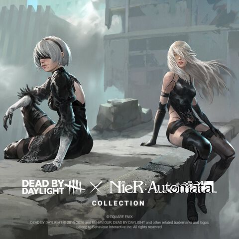 【DbD】『ニーア オートマタ』コラボでは2B、A2、エミールが登場。『NieR:Automata』コレクションは明日（10/7）リリース