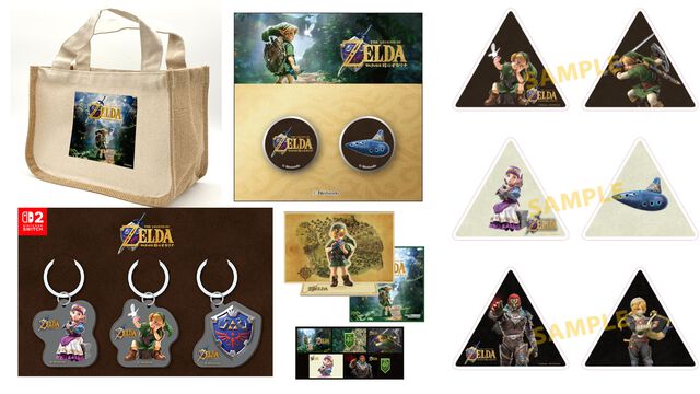 『ゼルダの伝説 時のオカリナ』購入特典まとめ。Amazonはアクリルコースター、楽天ブックスは木製ジオラマ、セブンネットはアクリルスマホスタンドなど