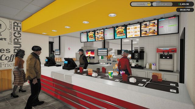 『Fast Food Simulator』自分だけのハンバーガー屋さんを最大6人協力プレイで切り盛りしよう。世界一混沌とした「忙しくて楽しい」職場へようこそ【とっておきインディー】