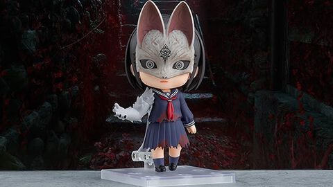 『サイレントヒルf』狐の雛子ねんどろいどが予約受付中。怒り顔や戦闘顔、ブローチなどで作中の姿を再現