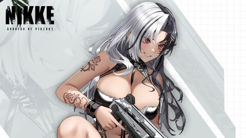 【NIKKE】水着ロザンナ（シックオーシャン）イラスト公開。ヘッドニアのボスがシックな水着で戦場に舞い降りる【声優：長谷川育美】