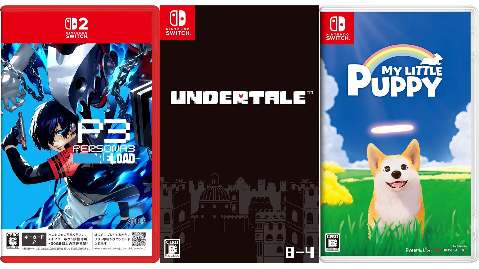 Amazonプライム感謝祭でSwitchソフトがセール価格に。『ペルソナ3
