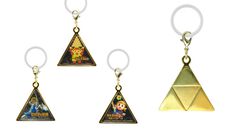 『ゼルダの伝説』トライフォースを模した重量感のあるメタルチャームが10月にガチャで登場。『時のオカリナ』『ブレス オブ ザ ワイルド』などがラインアップ