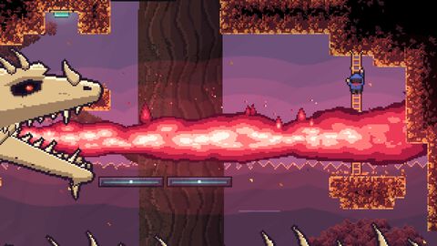 ハシゴでパズルを解きボスと戦う2Dアクション『Ladder Knight』のブラウザ体験版が公開中。2026年12月にSteam登場予定