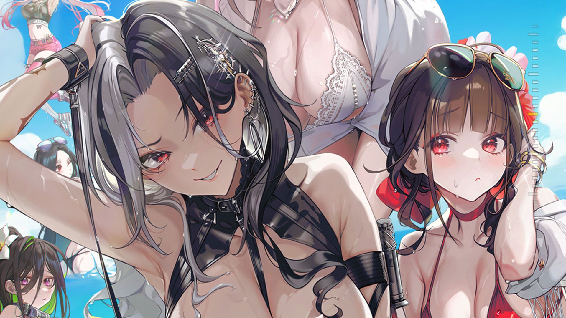 NIKKE】2024年夏イベント“BEAUTY FULL SHOT”イラストが公開。ロザンナ ..., 画像サイズ:1920x1080