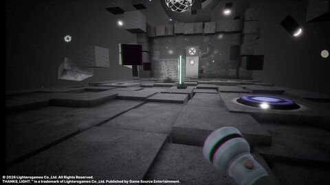 『THANKS, LIGHT.』「平面の影」と「三次元実体」を切り替える懐中電灯で挑む“幻想”パズルゲーム、本日（10/15）発売。『Portal』『Superliminal』の系譜を謳う