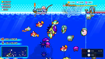 海の魚を1億匹釣り尽くすゲーム『海の魚、ぜんぶ釣る』無料体験版がSteamで配信開始。最初は1匹ずつ、やがて1000匹まとめて釣れるように